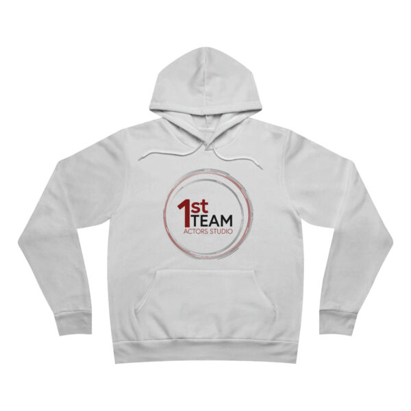 Back of First Team Hooded Sweatshirt with Logo